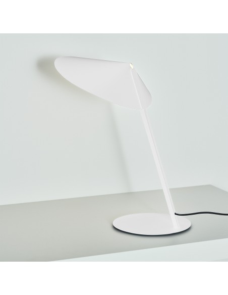 Vesta Home - Lampada da Tavolo Gong Work·bianco·ø30 X 48 H