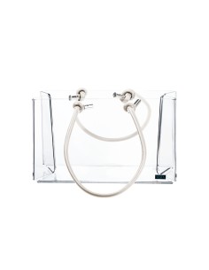 Vesta Home - Shopper Piccola Charlotte·avorio·20 X 14 X 12 H Th. 4 Mm