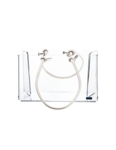 Vesta Home - Shopper Piccola Charlotte·avorio·20 X 14 X 12 H Th. 4 Mm 2