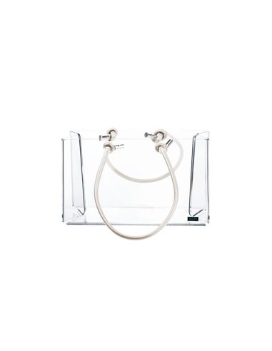 Vesta Home - Shopper Piccola Charlotte·avorio·20 X 14 X 12 H Th. 4 Mm