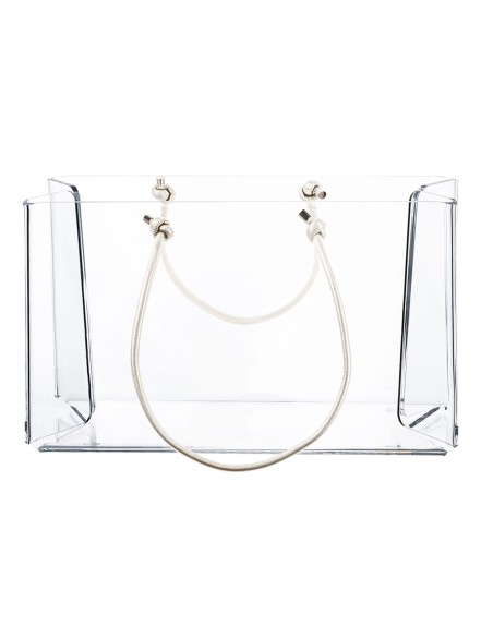 Vesta Home - Shopper Grande Charlotte·avorio·60 X 32 X 34 H Th. 6 Mm