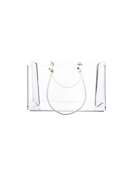 Vesta Home - Shopper Grande Charlotte·avorio·60 X 32 X 34 H Th. 6 Mm