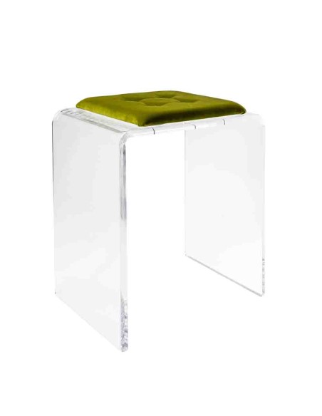 Vesta Home - Sgabello Jago·verde·41,5 X 33 X 50 H Th. 15 Mm