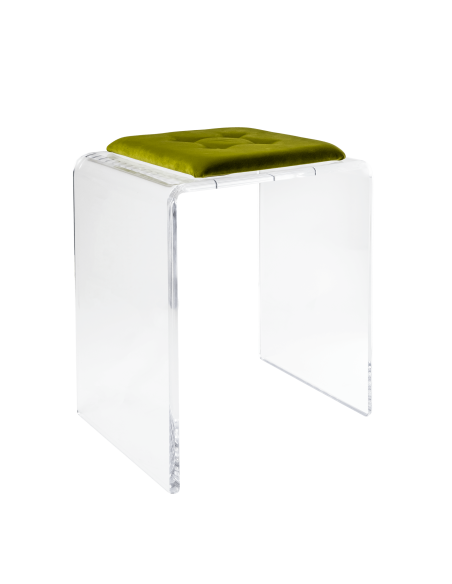 Vesta Home - Sgabello Jago·verde·41,5 X 33 X 50 H Th. 15 Mm