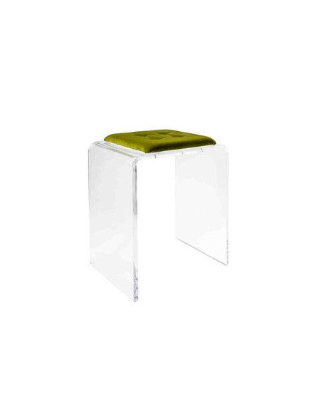 Vesta Home - Sgabello Jago·verde·41,5 X 33 X 50 H Th. 15 Mm