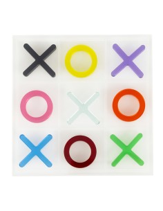 Vesta Home - Tris Mini·multicolor·base: 12,8 X 12,8 Th. 6 Mm Cross: 3x3 Th. 5 Mm Ring: Ø 3 Th. 5 Mm