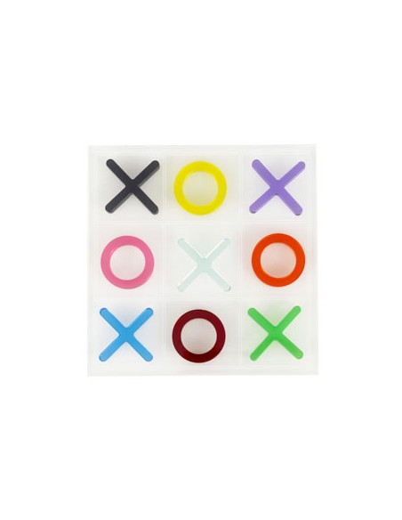 Vesta Home - Tris Mini·multicolor·base: 12,8 X 12,8 Th. 6 Mm Cross: 3x3 Th. 5 Mm Ring: Ø 3 Th. 5 Mm