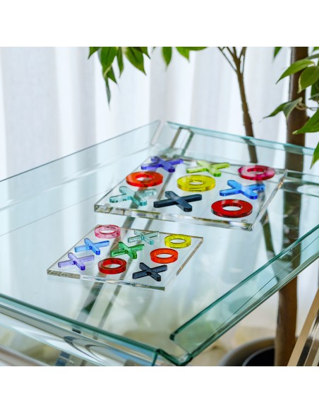 Vesta Home - Tris Mini·multicolor·base: 12,8 X 12,8 Th. 6 Mm Cross: 3x3 Th. 5 Mm Ring: Ø 3 Th. 5 Mm