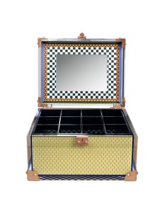 Vesta Home - Cofanetto Portagioie Decor·rainbow·30 X 23,5 X 17,5 H Th. 10 Mm Th. 10 Mm 2