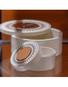 Vesta Home - Happy Beauty - Portagioie Rotondo Piccolo·tortora·ø8 X 5,3 H Cm Mirror Ø41 Mm 2