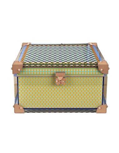 Vesta Home - Cofanetto Portagioie Decor·rainbow·30 X 23,5 X 17,5 H Th. 10 Mm Th. 10 Mm