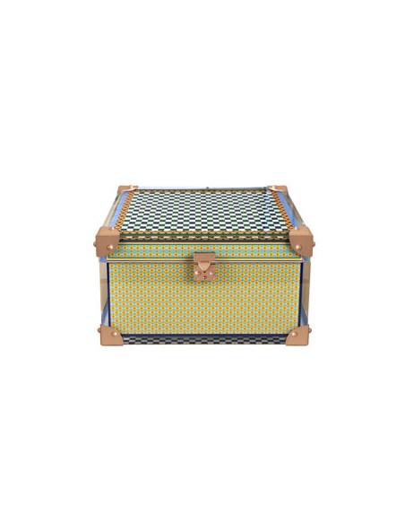 Vesta Home - Cofanetto Portagioie Decor·rainbow·30 X 23,5 X 17,5 H Th. 10 Mm Th. 10 Mm