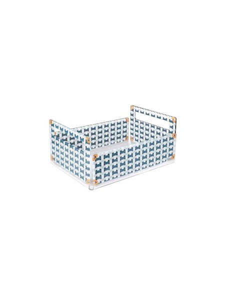 Vesta Home - Cassetta Frutta·celeste·29 X 21 X 13 H Th. 5 Mm
