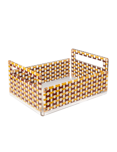 Vesta Home - Cassetta Frutta·arancione·29 X 21 X 13 H Th. 5 Mm