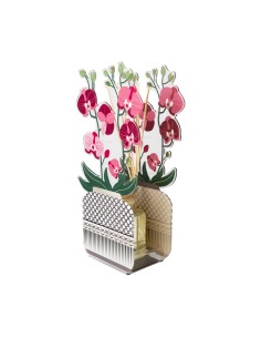 Vesta Home - Livinia Maxi Profumatore Orchidea Rossa 500 Ml·rosso·23,5 X 9,6 X 48,6 H Th. 4 Mm