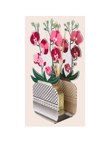Vesta Home - Livinia Maxi Profumatore Orchidea Rossa 500 Ml·rosso·23,5 X 9,6 X 48,6 H Th. 4 Mm