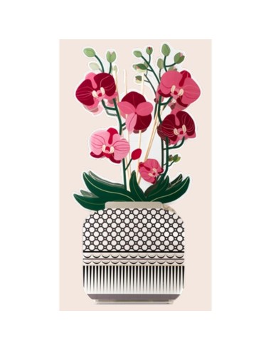 Vesta Home - Livinia Maxi Profumatore Orchidea Rossa 500 Ml·rosso·23,5 X 9,6 X 48,6 H Th. 4 Mm