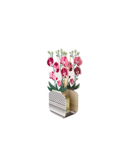 Vesta Home - Livinia Maxi Profumatore Orchidea Rossa 500 Ml·rosso·23,5 X 9,6 X 48,6 H Th. 4 Mm