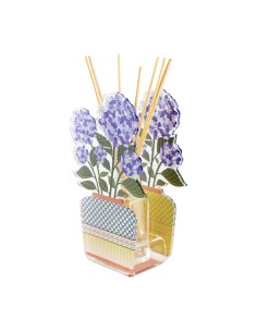 Vesta Home - Profumatore Aurora Piccolo - Ortensia·blu·13 X 7,5 X 22 H Th. 3 Mm