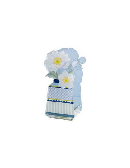 Vesta Home - Mini Profumatore Aria·celeste·7 X 5,5 X 14 H Cm Th. 3 Mm