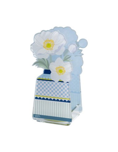 Vesta Home - Mini Profumatore Aria·celeste·7 X 5,5 X 14 H Cm Th. 3 Mm