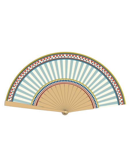Vesta Home - Ventaglio Venere Kit 6 Pz·celeste·42 X 23 H Cm