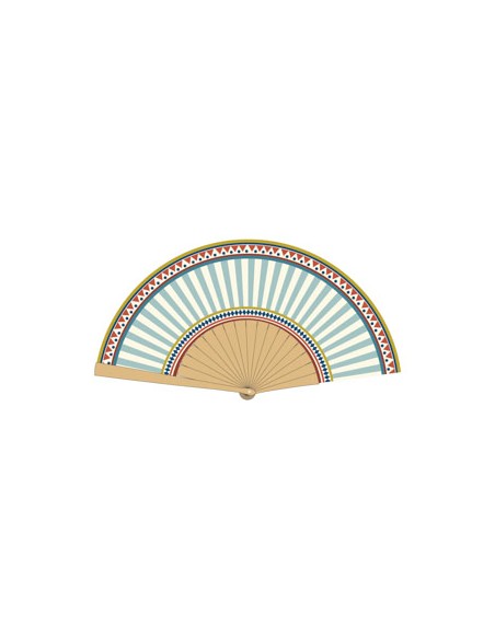 Vesta Home - Ventaglio Venere Kit 6 Pz·celeste·42 X 23 H Cm