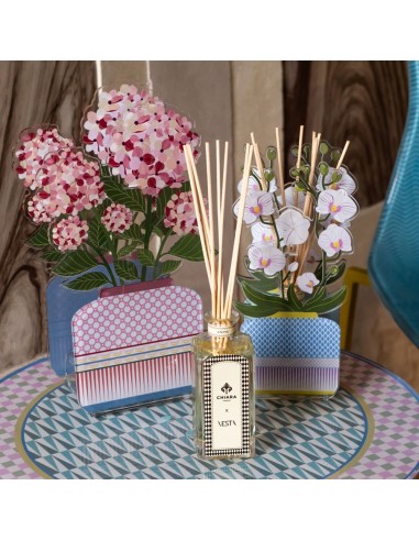 Vesta Home - Profumatore Aurora Grande - Ortensia·rosa·17,5 X 9,5 X 30 H Th. 3 Mm