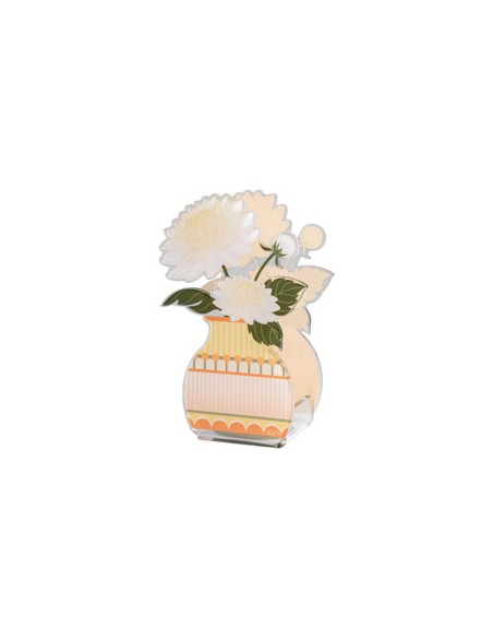 Vesta Home - Mini Profumatore Dalia·giallo·8,5 X 5,5 X 14 H Cm Th. 3 Mm
