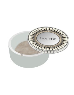 Vesta Home - Happy Beauty - Portagioie Rotondo Grande·tortora·ø14 X 6 H Cm Th. 10 Mm Mirror: Ø73,5 Mm