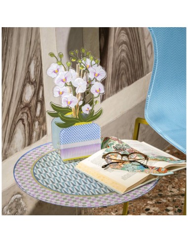 Vesta Home - Profumatore Livinia Piccolo - Orchidea·bianco·11 X 7,5 X 24 H Th. 3 Mm