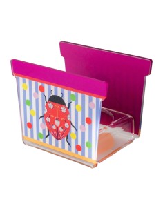 Vesta Home - Portavaso Joy - Special Moments - Kit 6 Pz·coccinella·10 X 7,1 X 10 H Cm Th. 3 Mm