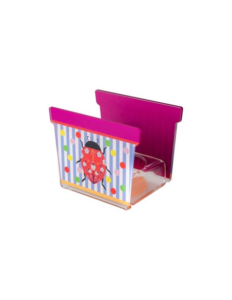 Vesta Home - Portavaso Joy - Special Moments - Kit 6 Pz·coccinella·10 X 7,1 X 10 H Cm Th. 3 Mm