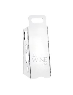 Vesta Home - Wine Not·trasparente·22 X 18 X 48 H Th. 5 Mm