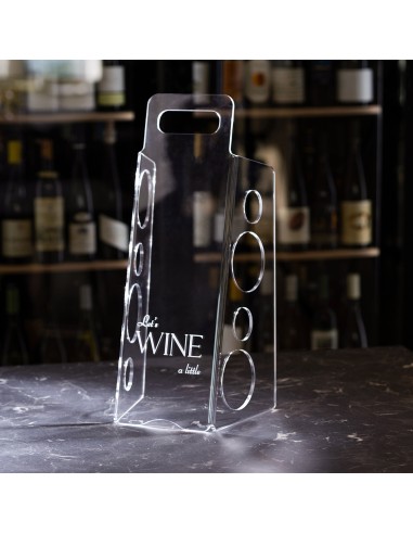 Vesta Home - Wine Not·trasparente·22 X 18 X 48 H Th. 5 Mm