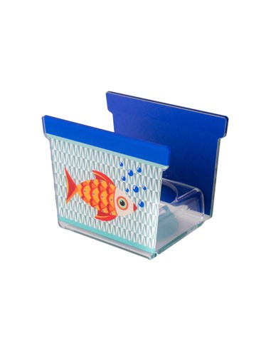 Vesta Home - Portavaso Joy - Special Moments - Kit 6 Pz·pesce·10 X 7,1 X 10 H Cm Th. 3 Mm