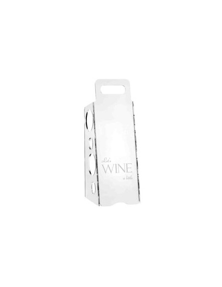 Vesta Home - Wine Not·trasparente·22 X 18 X 48 H Th. 5 Mm