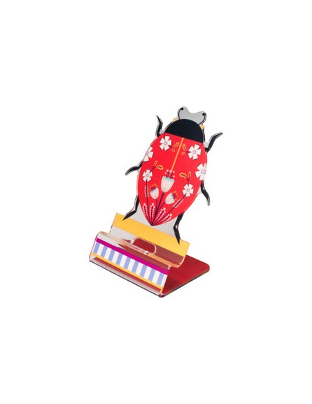 Vesta Home - Happy Phone - Coccinella·coccinella·10 X 8 X 16 H Cm Th. 3 Mm