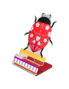 Vesta Home - Happy Phone - Coccinella·coccinella·10 X 8 X 16 H Cm Th. 3 Mm