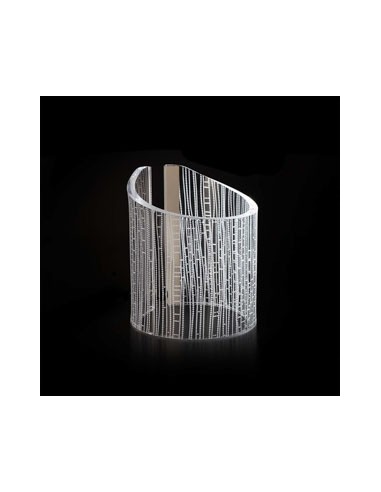 Vesta Home - Wave da Tavolo (01081)·calypso·ø17 X 20 H Th. 10 Mm