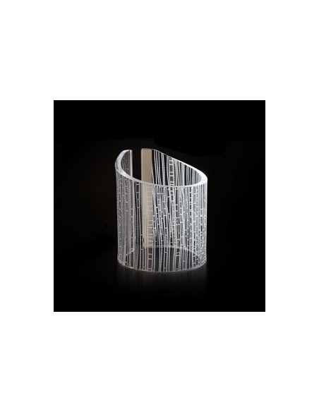 Vesta Home - Wave da Tavolo (01081)·calypso·ø17 X 20 H Th. 10 Mm