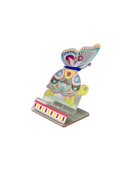 Vesta Home - Happy Phone - Tartaruga·tartaruga·10 X 8 X 16 H Cm Th. 3 Mm