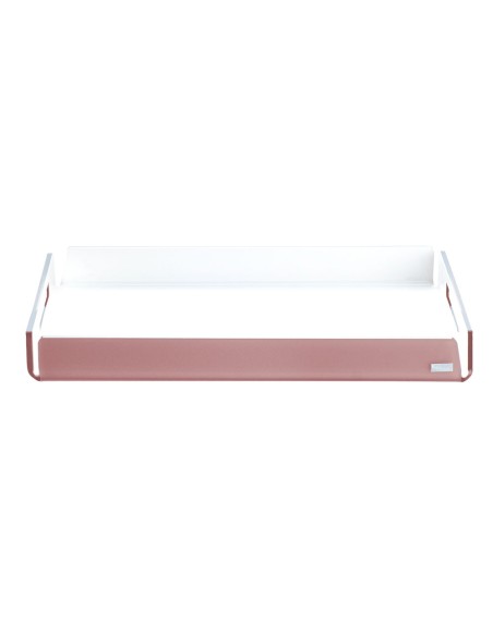 Vesta Home - Vassoio Piccolo Like Water·rosa Cipria Monosatinato·32 X 22 X 3,5 H Th. 5 Mm