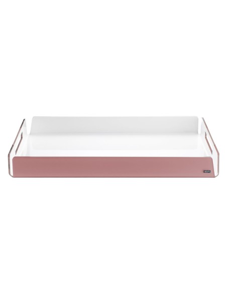 Vesta Home - Vassoio Grande Like Water·rosa Cipria Monosatinato·45 X 31 X 5 H Th. 5 Mm