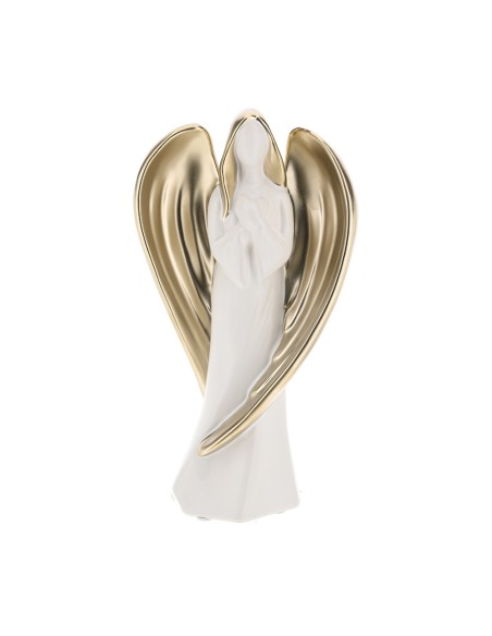 Hervit - Angelo Gres Bianco 25cm Ali Oro e Champagn