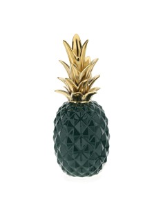 Hervit - Contenitore Ananas Gres Verde 19x46cm