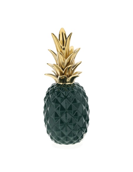 Hervit - Contenitore Ananas Gres Verde 19x46cm