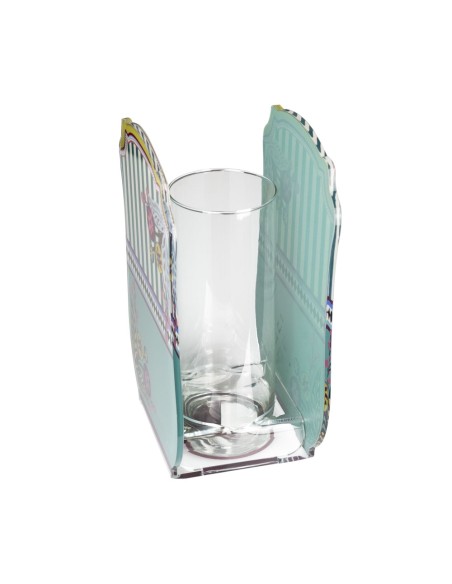 Vesta Home - Vaso Bucarest Grande·danubio·23,1 X 15 X 35 H Th. 5 Mm Glass Vase Ø12 X 30 H
