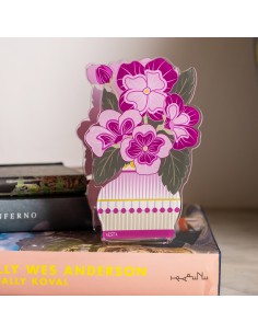 Vesta Home - Mini Profumatore Primula·fuxia·8,5 X 5,5 X 14 H Cm Th. 3 Mm 2