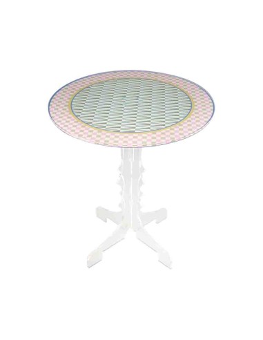 Vesta Home - Tavolino Miami·multicolor·ø45 X 55 H Th. 8 Mm
